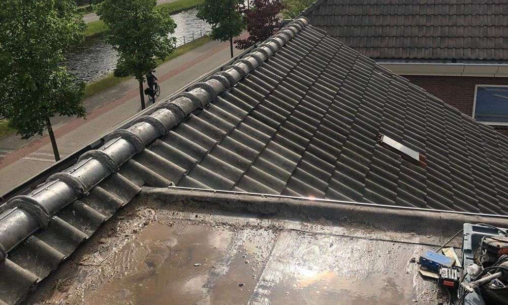 Lekkage op plat dak in Voorthuizen